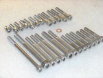 Suzuki GT500 Titan 1968-77 Engine Covers Stainless Allen Bolts Kit 27PC. Fixed Price $21.57.
