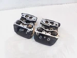 Harley Davidson Road King Street & Electra Glide Black Cylinder Heads -damage. Fixed Price $199.95.