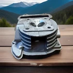 47MM QMB139 Complete Non Emissions Cylinder Head / Scooter Part 69 Valves. Fixed Price $73.00.