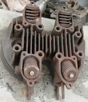 Triumph Pre Unit T100 Cast Iron Cylinder Head. Fixed Price $99.99.