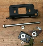 Kuryakyn Harley Davidson Flt Rear Cylinder Base Cover Bracket Nos. Fixed Price $11.75.