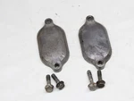 1976 Honda K3 Valve Tappet Covers 12351-329-770. Fixed Price $30.00.