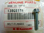 Nos Kawasaki Flanged Bolt 5X25 130G0525 New Oem. Fixed Price $8.89.