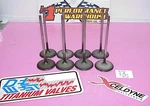 Titanium Intake Valves 6MM 6.020" Long -2.180 Head Del West Or Xceldyne $20. Fixed Price $20.00.