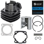 Niche 50CC Spree Cylinder Piston Gasket Kit Honda Elite SB50 13115-147 1984-1990. Fixed Price $69.95.