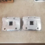Rocker Boxes W/arms, 84-91 Harley-davidson Bt Evo, Flh, Fxr Fx, Fls. Fixed Price $140.00.