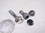 82 Honda CB750SC Left Side Pillion Step Bracket Mount Bolts/nut. Fixed Price $18.74.