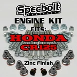 Engine Rebuild Kit For Honda 125. Specbolt Factory Zinc Fasteners. Fixed Price $46.99.