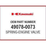 Kawasaki Spring-engine Valve 49078-0073 Oem New. Fixed Price $8.29.