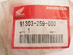 Oem Honda 91303-259-000 Ring 11X2.0 Genuine Nos New. Fixed Price $14.70.