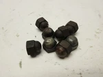 1968-69 Honda Scrambler Cylinder Head Cover Nuts. Fixed Price $10.75.