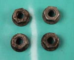 Genuine 1973 Husqvarna CR250 Cylinder Head Nut Set Of 2546120-14. Fixed Price $24.50.