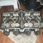 1990-1993 Kawasaki ZX600D ZX6D Engine Cylinder Head Valves, Used. Fixed Price $75.00.