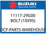 Suzuki Oem Part 11117-29G00 Bolt,cylinder Head (10X95). Fixed Price $9.72.