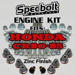 Engine Rebuild Kit For Honda Specbolt Oem Zinc Factory CR85. Fixed Price $46.99.