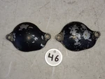 1976-81 Yamaha TT500 XT500 Cylinder Head Tappet Valve Covers #583-11186-00-00. Fixed Price $15.00.