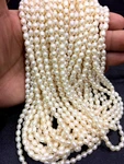 10 Strand Freshwater Pearl Cylinder High Luster Fancy Gemstone Beads.. Fixed Price $111.76.