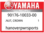 Yamaha Oem Part 90176-10033-00 Nut, Crown. Fixed Price $10.49.