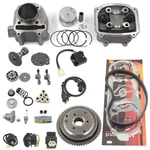 Complete GY6 Cylinder Head Rebuild Kits With Valves, Trkimal 57.4MM 150CC.... Fixed Price $144.98.