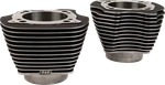 S&s Cycle Cylinder Set 4.320 Bore Unhoned Black With Highlighted Fins M8. Fixed Price $774.12.