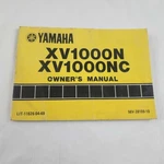 Oem Genuine Yamaha Owner's Manual Book 1985 Virago Nc. Fixed Price $22.00.
