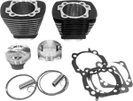 Revolution Performance, Llc Cylinder Kit 90 Black With Highlighted Fins Xl. Fixed Price $1479.95.