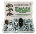 150PC Kawasaki Atv Bolt Kit 400 700 Body Fenders Motor Wheel Nuts. Fixed Price $53.00.