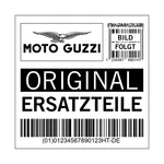 Valve Cover Moto Guzzi, Old Version, Left, Without Gasket POS.16, 872606. Fixed Price $481.52.