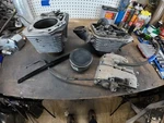 2006 05-09 Suzuki Boulevard C90 VL1500 Front Cylinder Head Barrel Jug Piston Lot. Fixed Price $110.00.