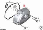New Bmw Genuine K51 K53 K54 Cylinder Head Cover Asphalt-grau Right 11128549654. Fixed Price $394.52.