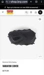 Can Am Outlander Renegade Max Xmr Variator Transmission Cover 420611397 2021.... Fixed Price $125.99.