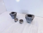 Pair Harley Davidson Sportster 1200 Silver Engine Cylinder Jugs Wiseco Pistons. Fixed Price $349.95.
