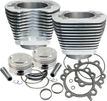 S&s Cycle 95 Inch Big Bore Cylinder Kit Silver Twin Cam. Fixed Price $1210.77.