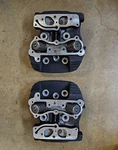 Harley Davidson Twin Cam Heads Black Highlighted Used. Fixed Price $250.00.