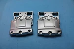1461 Harley-davidson Rocker Cover Housing Satin Chrome Engine Motor. Fixed Price $200.00.