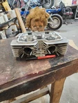 1979 Honda Cm 185T Cylinder Head With Valves,cam And Sprocket.. Fixed Price $75.00.
