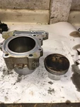 Can-am Spyder Rs, Manual Trans Oem Rear Cylinder And Piston Assembly E1125 2012. Fixed Price $49.95.