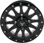 Quadboss Wagon Wheel 14X7 5+2 4/137 Black/milled RT-GW106147137BMIB. Fixed Price $197.99.