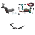 Curt Class Towing Kit Trailer Hitch, Wiring, Ball Mount - 13067, 56120, 45152. Fixed Price $413.99.
