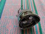 Oem Harley Sportster XL1200C Chrome Headlight Assembly Housing Mount 69681-04A. Fixed Price $129.00.