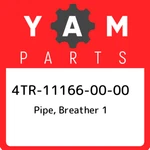 4TR-11166-00-00 Yamaha Pipe, Breather 4TR111660000, New Genuine Oem Part. Fixed Price $18.10.
