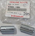 Pc New Genuine Kawasaki Reed Valve Fitting Sleeve Parts Nos Oem 92005-1006. Fixed Price $14.99.