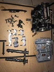 Kawasaki GPX250 EX250 1987-2007 Engine Cylinder Head Valves Buckets Cams Cover. Fixed Price $80.00.