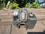 HD12 1987 88 Yamaha Virago XV535 Rear Cylinder Head Valve Cover Top End. Fixed Price $79.00.
