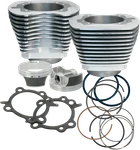 S&s Cycle 910-0202 Big Bore Cylinder Kit Fxdwg Dyna Wide Glide 106" Silver. Fixed Price $1147.52.