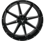 Quadboss Slicer Wheel - 20X7 4+3 4/137 Gloss Black/machined 608592. Fixed Price $369.12.