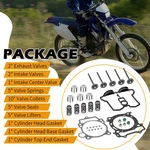 Cylinder Top End & Base Gasket W/ Valves For Yamaha YZ450F 03-05 YFZ450SE 05-08. Fixed Price $39.99.