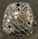 New Take Off Oem Indian Motorcycle Outer Rear Rocker Cover, Chrome 5632813-156. Fixed Price $49.00.