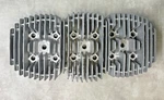 Kawasaki Cylinder Heads (3) H1 500 Triple Mach Combustion Chambers Damaged. Fixed Price $49.00.