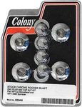 Colony Rocker Shaft End Plug Big Twin Replacement Chrome Complete Set 8224-8. Fixed Price $55.99.